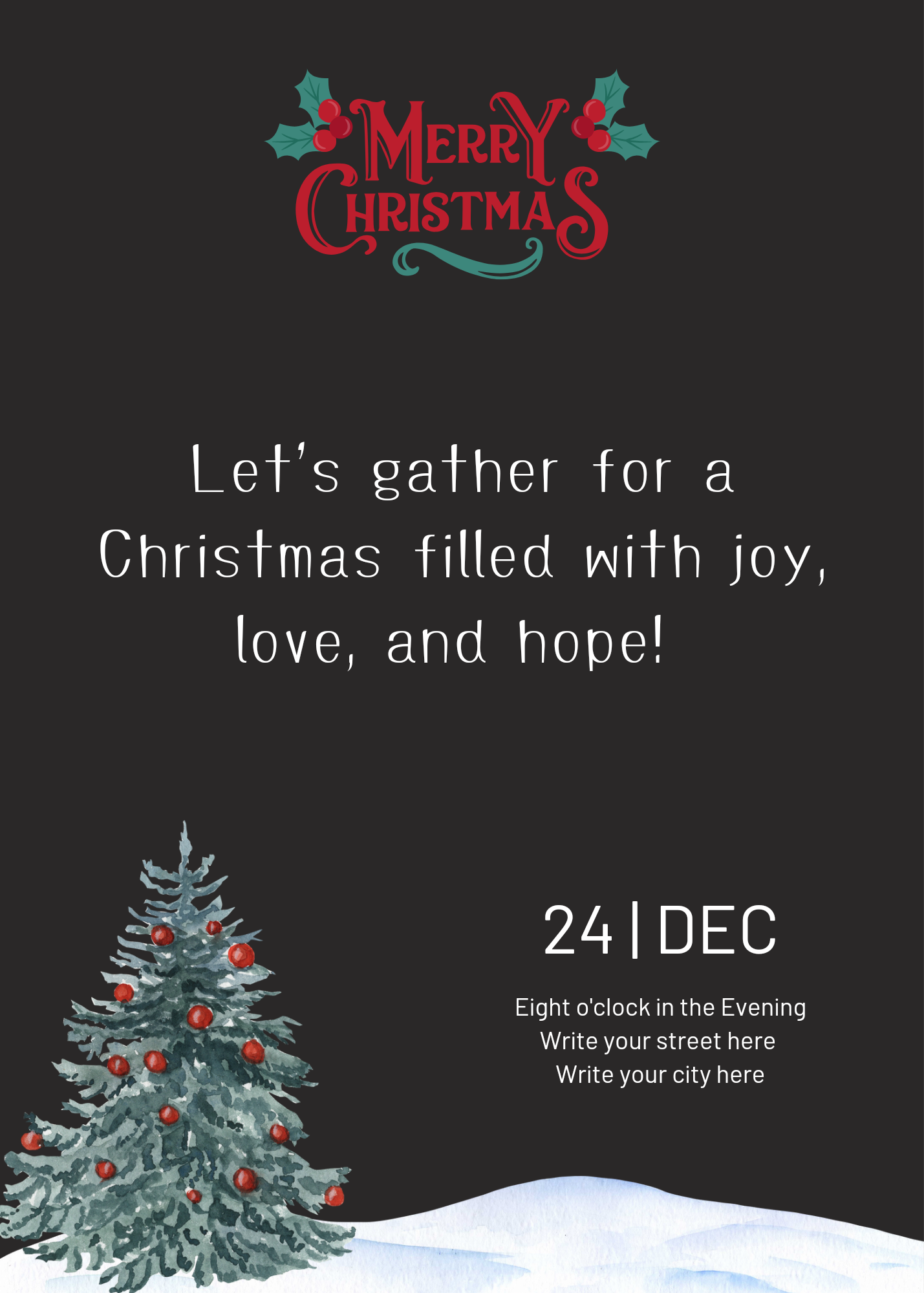 Christmas Party-II Invitation