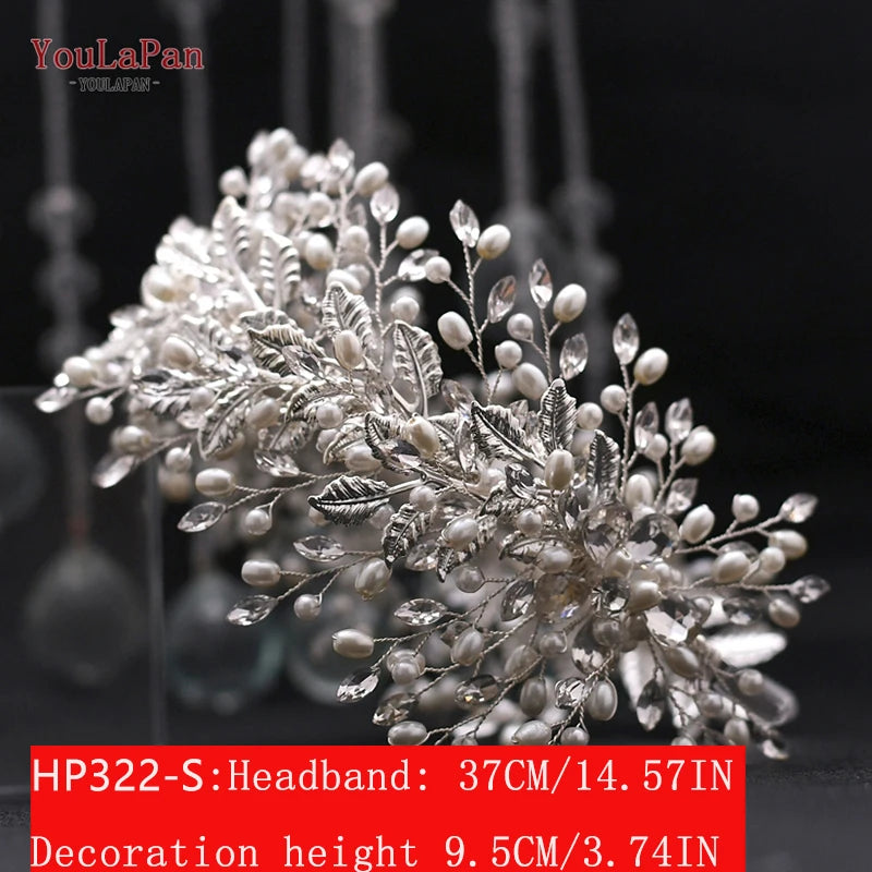 Luxury Bridal Crown Wedding Hair Accessories Bridal Tiara and Headdress Rhinestone Headband for Women Headpiece HP240