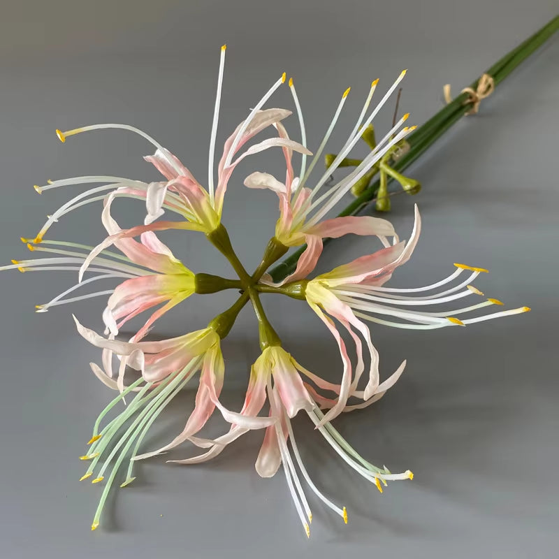 Beautiful Higan Flower Branch Silk Flowers Artificial Wedding Home Decor Flores Artificiales Photography