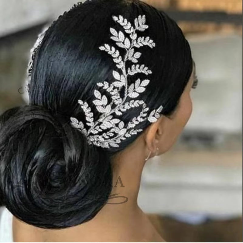 Luxury Wedding Hair Accessories Dinner Party Hair Headdress for Women Wedding Hairpin Hair Accessories Party Crown A00902