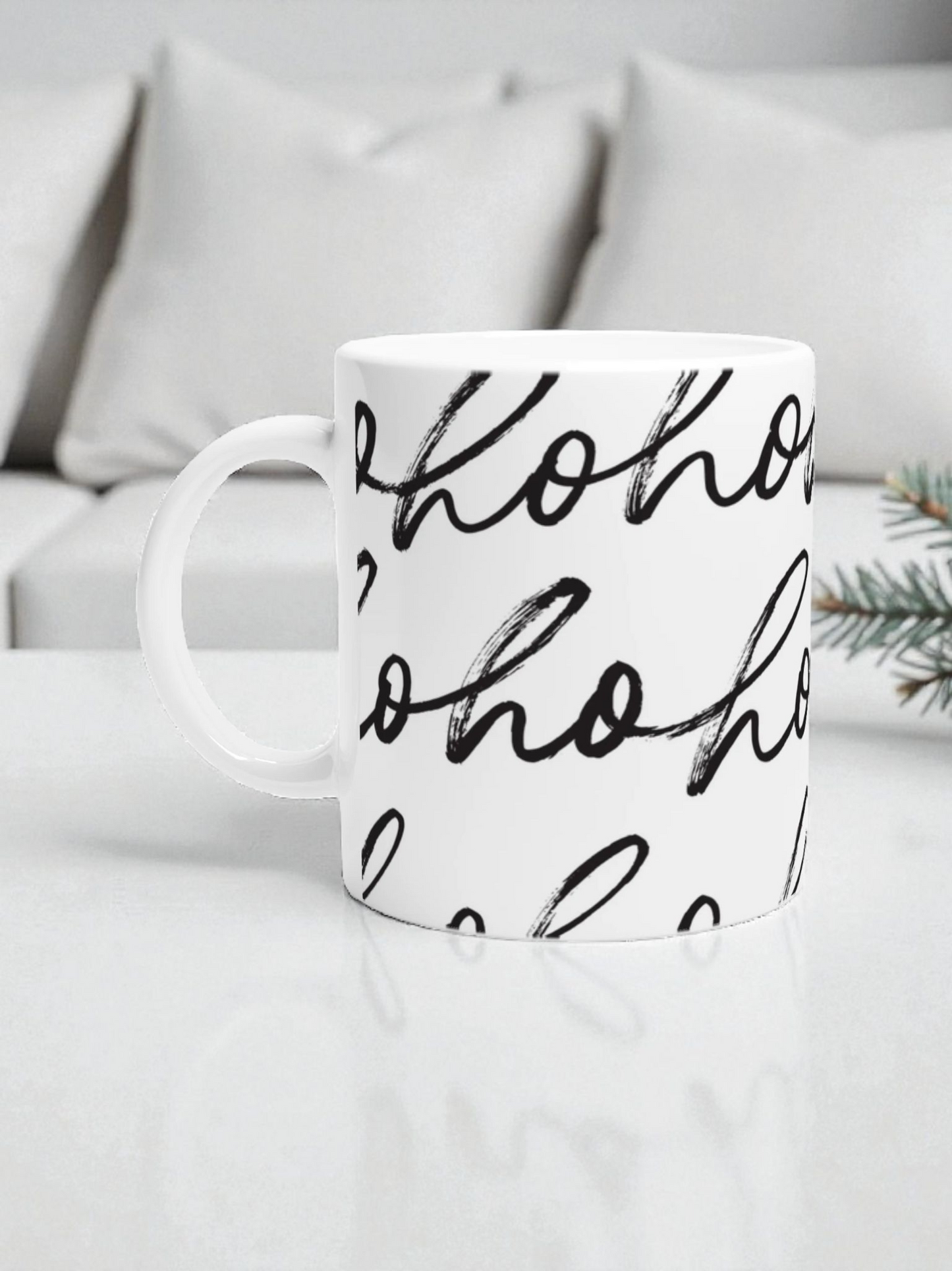 HoHoHo Christmas 11 oz Ceramic Mug
