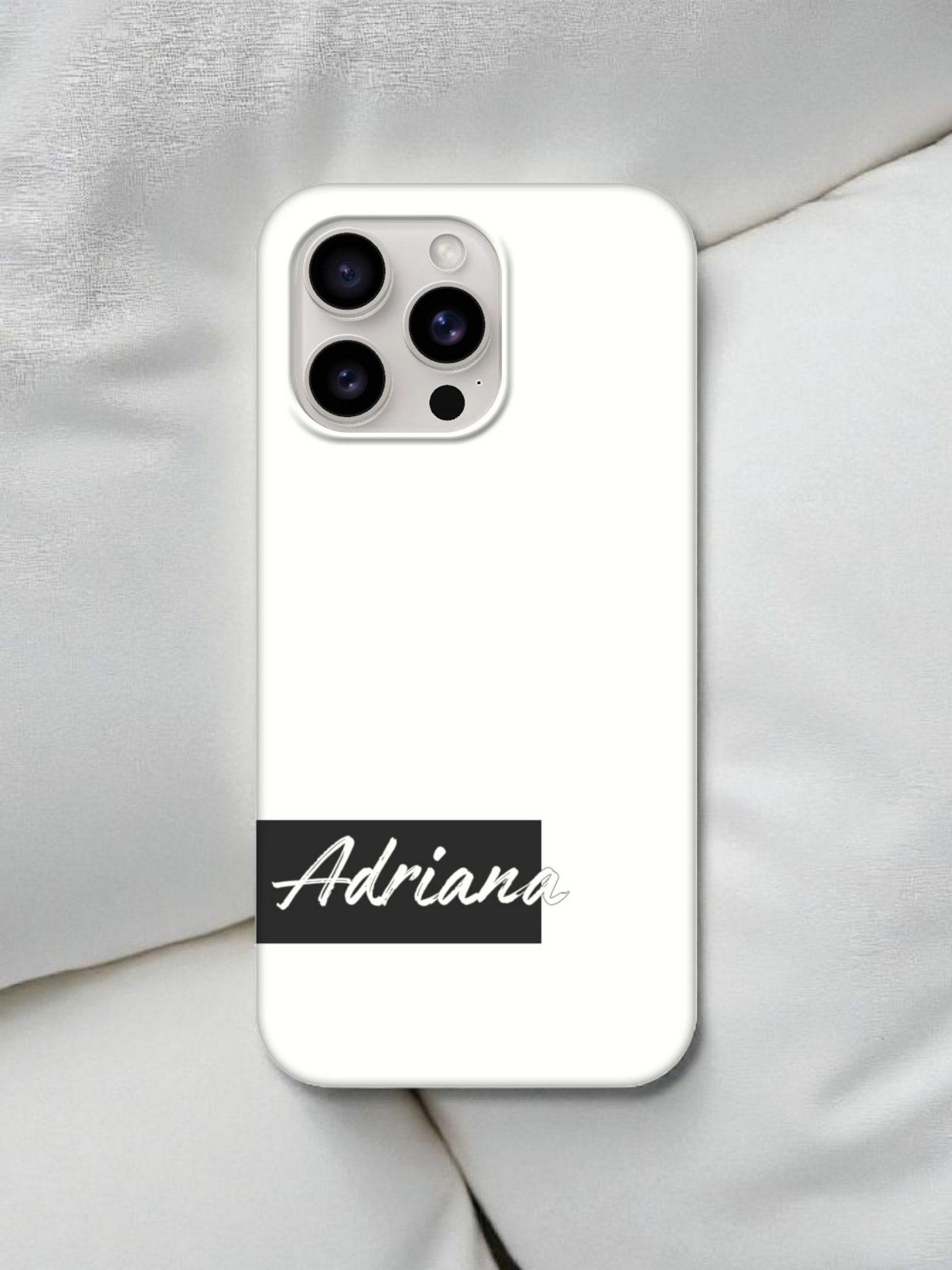 Personalized Name Phone Case | Customizable iPhone  Case | Minimalist Protective Cover | Gift for Her | Custom Name Accessory