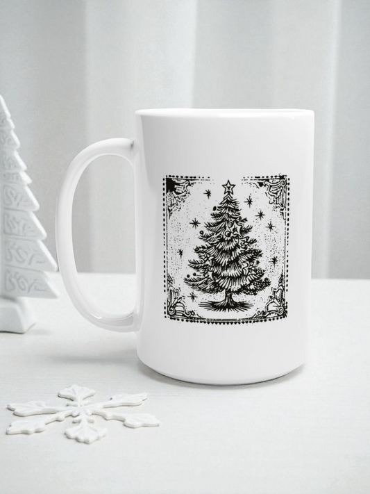 Christmas Tree  15oz Ceramic Mug