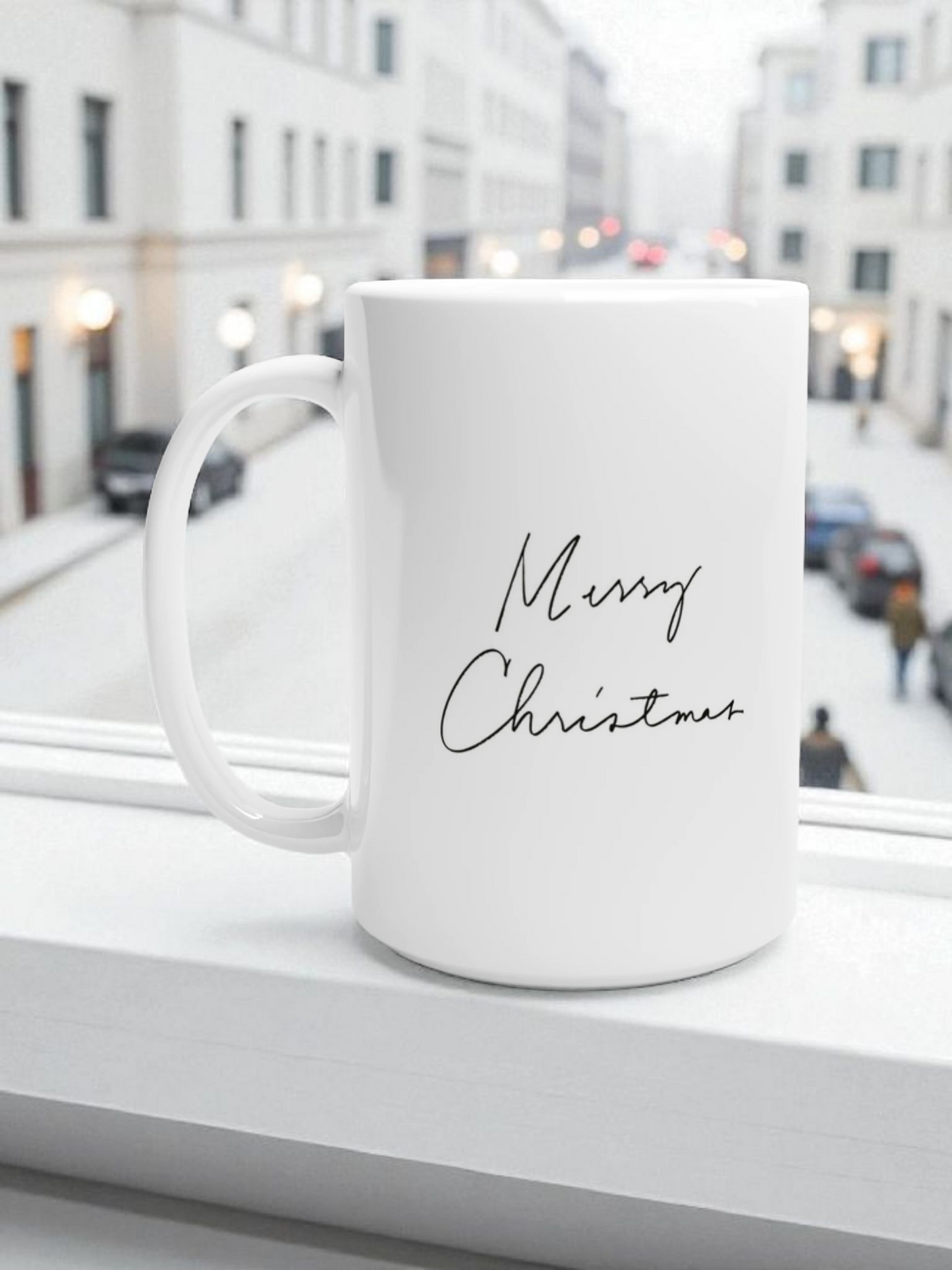 Merry Christmas 15oz Ceramic Mug