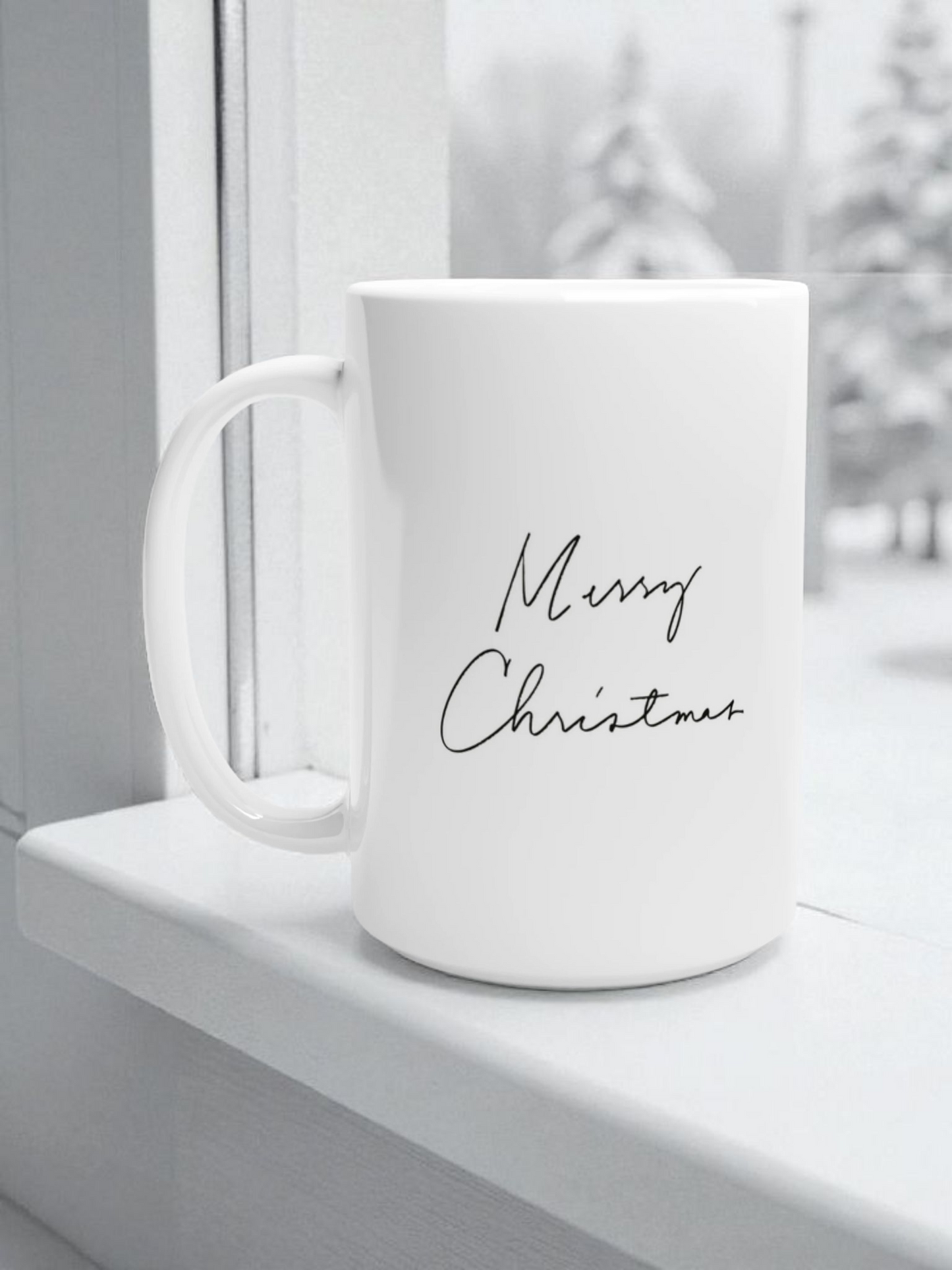 Merry Christmas 15oz Ceramic Mug