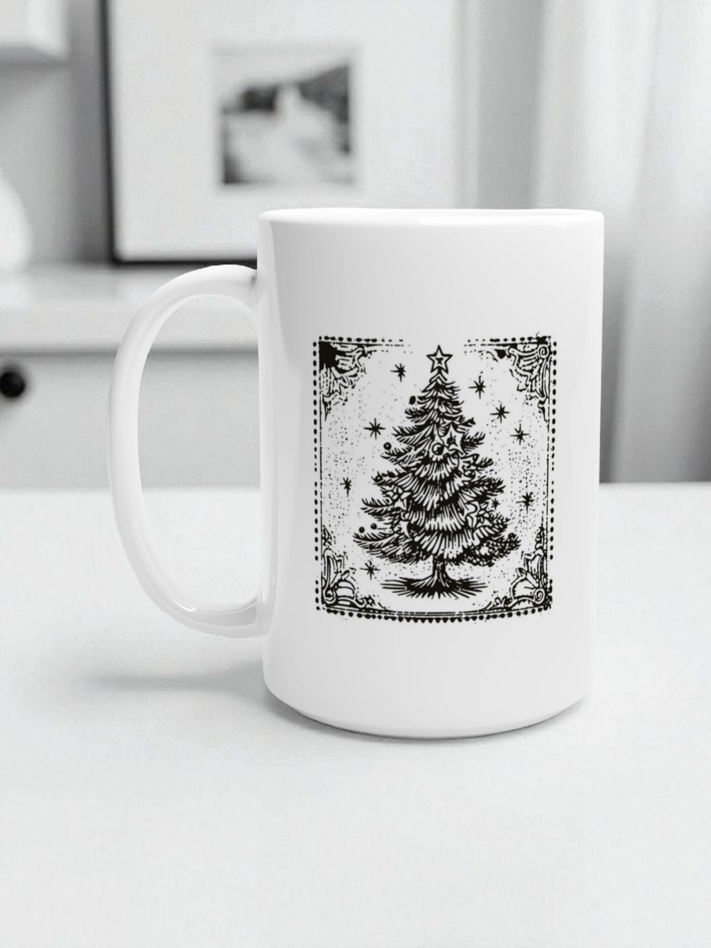 Christmas Tree  15oz Ceramic Mug